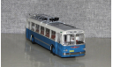 Троллейбус Зиу-5 синий (мороз). DEMPRICE., масштабная модель, Classicbus, scale43