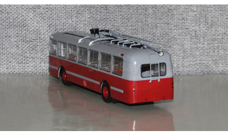 Троллейбус Зиу-5 красный(звезда). DEMPRICE., масштабная модель, Classicbus, scale43