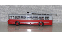 Троллейбус Зиу-5 красный(звезда). DEMPRICE., масштабная модель, Classicbus, scale43