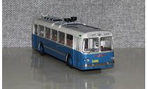 Троллейбус Зиу-5 синий (мороз). DEMPRICE. Уценка!!!, масштабная модель, Classicbus, scale43