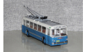 Троллейбус Зиу-5 синий (мороз). DEMPRICE.Уценка!!!, масштабная модель, Classicbus, scale43