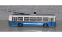 Троллейбус Зиу-5 синий (мороз). DEMPRICE.Уценка!!!, масштабная модель, Classicbus, scale43