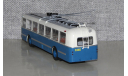 Троллейбус Зиу-5 синий (мороз). DEMPRICE.Уценка!!!, масштабная модель, Classicbus, scale43