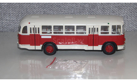 Лиаз-158Б красный. ClassicBus. С рубля!!!, масштабная модель, scale43