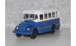 Автобус КАВЗ-651 бело-синий. DEMPRICE.