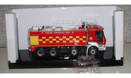 РЕНО Renault Kerax.Пожарный Pompiers FMOGP 2008.Norev., масштабная модель, scale43