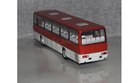 Автобус Икарус Ikarus-256.54. шарлах. Demprice., масштабная модель, Classicbus, scale43