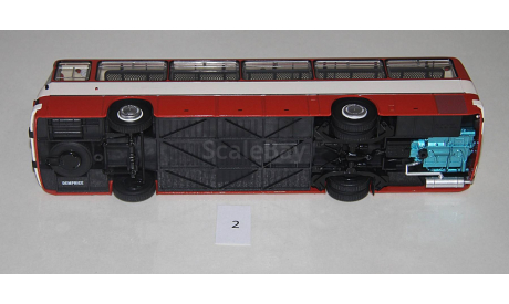 Автобус Икарус Ikarus-256.55 фиеста. Demprice.Уценка(2)!!!, масштабная модель, Classicbus, scale43
