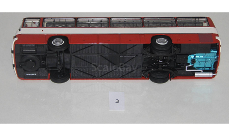 Автобус Икарус Ikarus-256.55 фиеста. Demprice.Уценка(1)!!!, масштабная модель, Classicbus, scale43