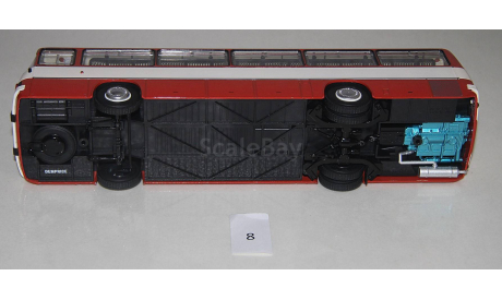 Автобус Икарус Ikarus-256.55 фиеста. Demprice.Уценка(8)!!!, масштабная модель, Classicbus, scale43