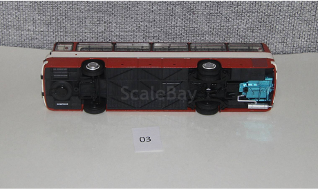 Автобус Икарус Ikarus-256.55 фиеста. Demprice.Уценка(03)!!!, масштабная модель, Classicbus, scale43