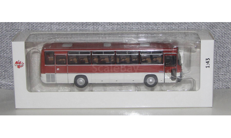 Автобус Икарус Ikarus-256.54 скарлат. Demprice., масштабная модель, Classicbus, scale43