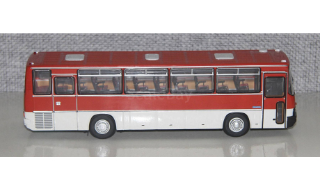 Автобус Икарус Ikarus-256.54 скарлат. Demprice., масштабная модель, Classicbus, scale43