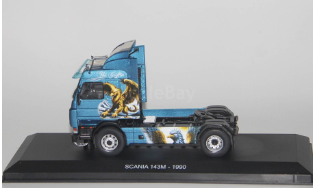 Scania 143M Truck (1990) - ’The Griffin’. HACHETTE, масштабная модель, 1:43, 1/43