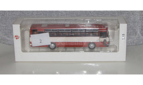 Автобус Икарус Ikarus-256.55 киноварь.Demprice.Уценка(2)!!, масштабная модель, Classicbus, scale43
