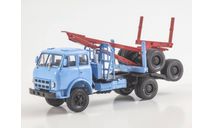Легендарные грузовики СССР №116, МАЗ-509А лесовоз., масштабная модель, Наши грузовики, scale43