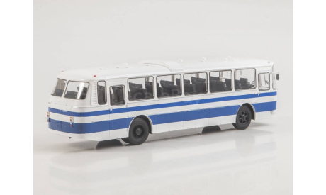 ЛАЗ-699Р синий. Наши автобусы №15., масштабная модель, scale43