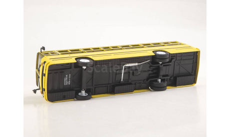 Икарус-260.06 желтый. Наши автобусы №25., масштабная модель, scale43, Ikarus