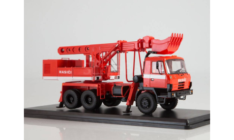 Экскаватор-планировщик UDS-114A (Tatra-815) пожарный.SSM., масштабная модель, Start Scale Models (SSM), scale43