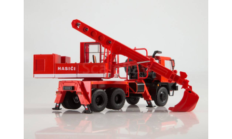Экскаватор-планировщик UDS-114A (Tatra-815) пожарный.SSM., масштабная модель, Start Scale Models (SSM), scale43