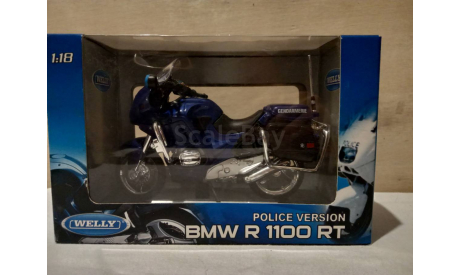 BMW R 1100 RT Welly 1/18, масштабная модель мотоцикла, 1:18