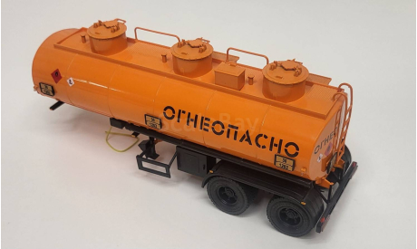 Полуприцеп 96742 нефаз камаз, сборная модель автомобиля, ПАО КАМАЗ, 1:43, 1/43