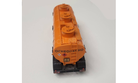 Полуприцеп 96742 нефаз камаз, сборная модель автомобиля, ПАО КАМАЗ, 1:43, 1/43
