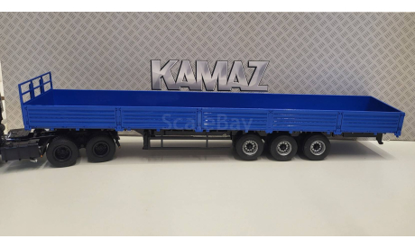 Полуприцеп 93341 нефаз, сборная модель автомобиля, AVD Models, scale43, КамАЗ