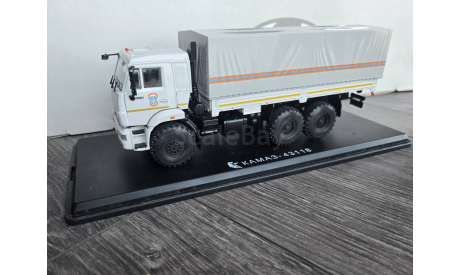 Камаз 43118 мчс, сборная модель автомобиля, Start Scale Models (SSM), 1:43, 1/43