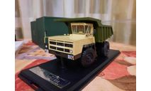 Масштабная модель БелАЗ / бежевый, зелёный / 1:43, масштабная модель, scale43