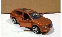 Модель авто Bentley Bentayga SUV 1/43, масштабная модель, scale43