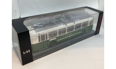 Троллейбус ЗИУ-5 бело-зеленый (classicbus) 1/43 !С 1 РУБЛЯ!, масштабная модель