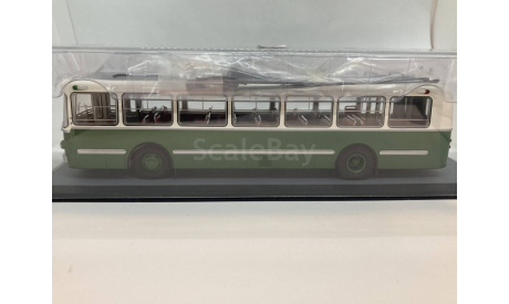 Троллейбус ЗИУ-5 бело-зеленый (classicbus) 1/43 !С 1 РУБЛЯ!, масштабная модель