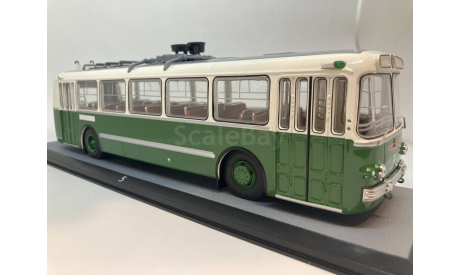 Троллейбус ЗИУ-5 бело-зеленый (classicbus) 1/43 !С 1 РУБЛЯ!, масштабная модель