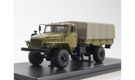 УРАЛ-43206 БОРТОВОЙ С ТЕНТОМ 1:43 SSM, масштабная модель, scale43