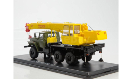 Автокран КС-3574 ’Ивановец’ НА ШАССИ УРАЛ 4320 1:43 SSM, масштабная модель, Start Scale Models (SSM), scale43