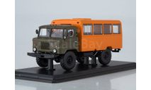 Вахтовый автобус НА ШАССИ ГАЗ-66 1:43 SSM, масштабная модель, Start Scale Models (SSM), scale43