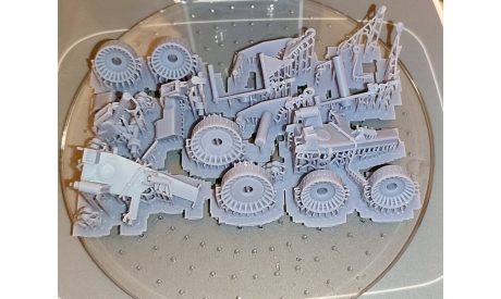 колейный минный трал кмт-7, сборные модели бронетехники, танков, бтт, 1:43, 1/43