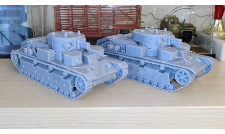 Кит танк Т-28, сборные модели бронетехники, танков, бтт, scale43