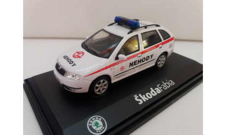 SKODA   FABIA NEHODY, масштабная модель, 1:43, 1/43, Abrex