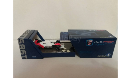 MCLAREN  F1 MP4/2B - 1985, масштабная модель, 1:43, 1/43