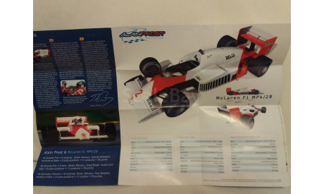 MCLAREN  F1 MP4/2B - 1985, масштабная модель, 1:43, 1/43