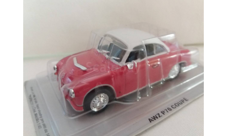 AWZ P70 COUPE      DEAGOSTINI - ПОЛЬША (KULTOWE AUTA), журнальная серия Kultowe Auta PRL-u (Польша), 1:43, 1/43, DeAgostini-Польша (Kultowe Auta)