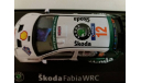 SKODA  FABIA WRC   №12 C. Mr Rae, масштабная модель, Abrex, Škoda, scale43