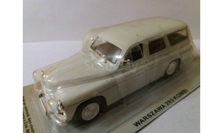 WARSZAWA 203  KOMBI    DEAGOSTINI - ПОЛЬША (KULTOWE AUTA), журнальная серия Kultowe Auta PRL-u (Польша), 1:43, 1/43, DeAgostini-Польша (Kultowe Auta), ГАЗ