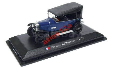 CITROEN B2 TORPEDO - 1925         AMERCOM, журнальная серия масштабных моделей, 1:43, 1/43