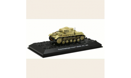 PANZERKAMPFWAGEN П AUSF. F(Sd.Kfz.121) - 1942         1: 72  AMERCOM, журнальная серия Танки Мира 1:72, scale72