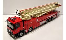 Sany 62 Meters Water Tower Fire Truck, масштабная модель, XCMG, scale50, Mercedes-Benz