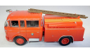 Bomba urbana pesada Berliet Gak 17.  Испанская журнальная серия., масштабная модель, Hachette, 1:43, 1/43