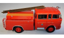 Bomba urbana pesada Berliet Gak 17.  Испанская журнальная серия., масштабная модель, Hachette, scale43